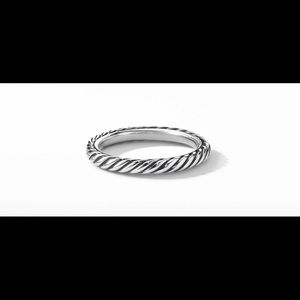 David Yurman Cable Collectibles® Stack Ring in Sterling Silver